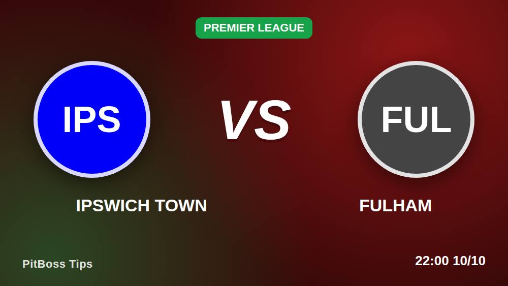 Ipswich vs Fulham: Why Sharp Punters Are Backing the Cottagers